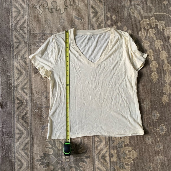 JCrew Vintage Cotton V-neck Tee - Picture 8 of 8